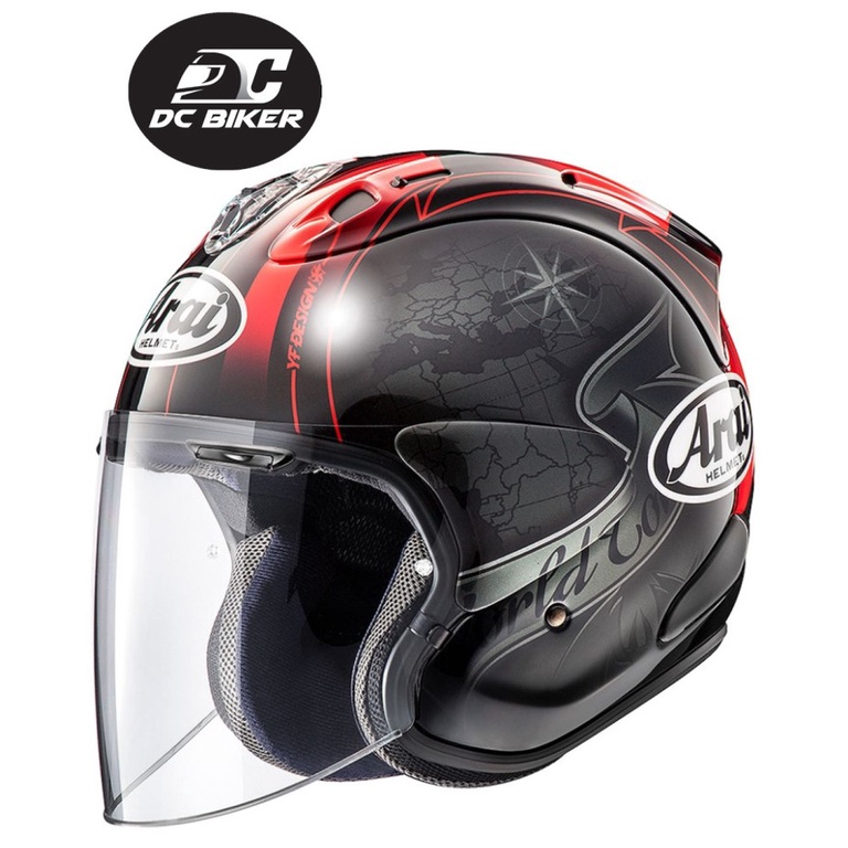 Arai VZ Ram Harada Tour Black Helmet (SIRIM Certified Approved by JPJ