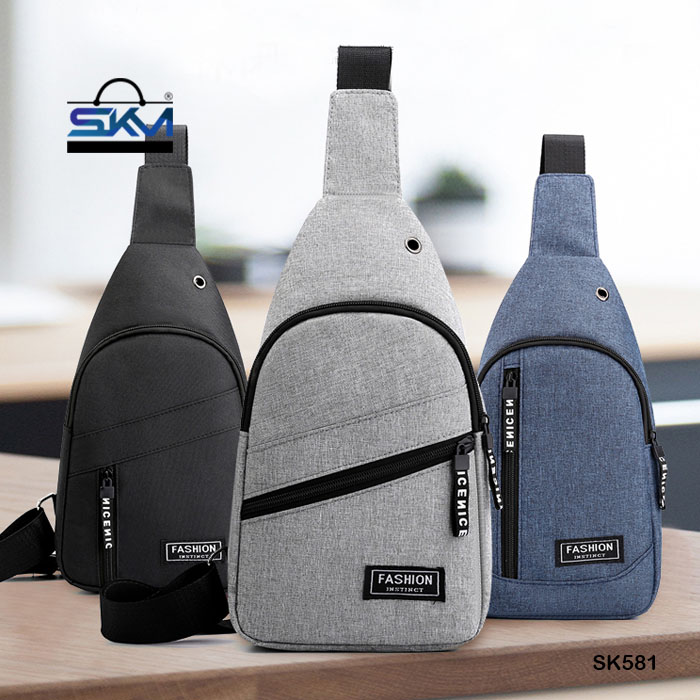 SKM Men's Casual Chest Bags Crossbody Bag Beg Lelaki SK581 | Shopee ...