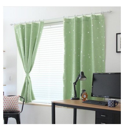 Bigger Saiz 140*260cm dan saiz 100x 130cm Curtain langsir Stars Window ...