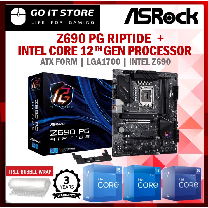 DEAL] Asrock Z690 PG RIPTIDE INTEL LGA1700 ATX Motherboard