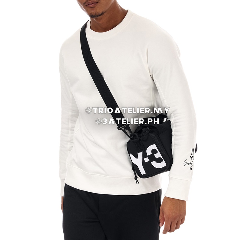 Y 3 Logo print Mini Duffle Camera Crossbody Bag Shopee Malaysia