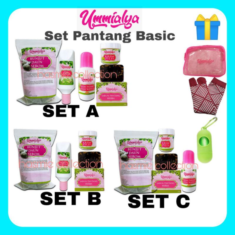 Set Pantang Basic Ibu Set Bersalin Ibu Ummialya Set Asas Pantang💥exp