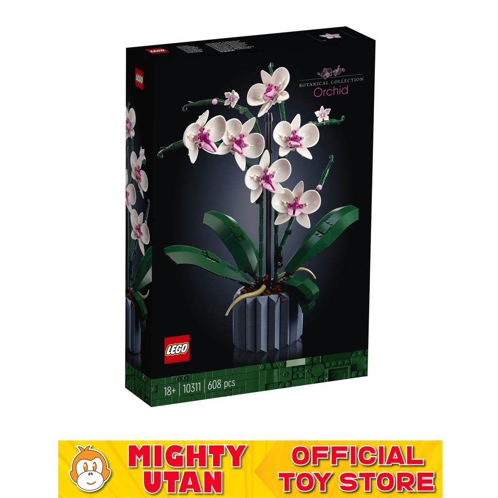 [Original] LEGO Creator Expert 10311 Orchid Toys for Kids Boys Girls ...