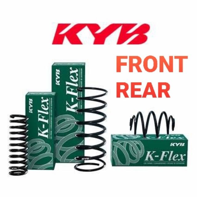 CS K-FLEX PERODUA KANCIL COIL SPRING FRONT AND REAR STANDARD KYB NEW ...