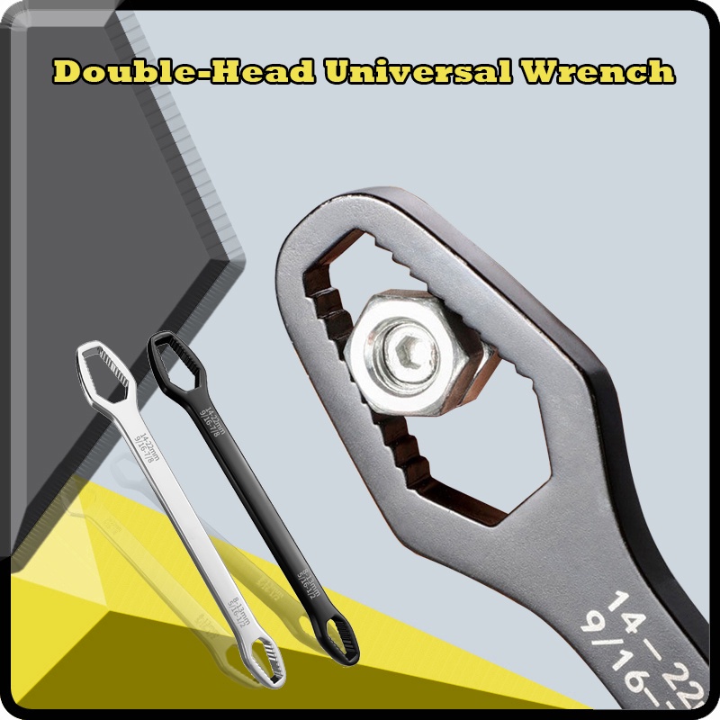 2 PCS Univesal Tox Wench Double-Head Self-Tightening