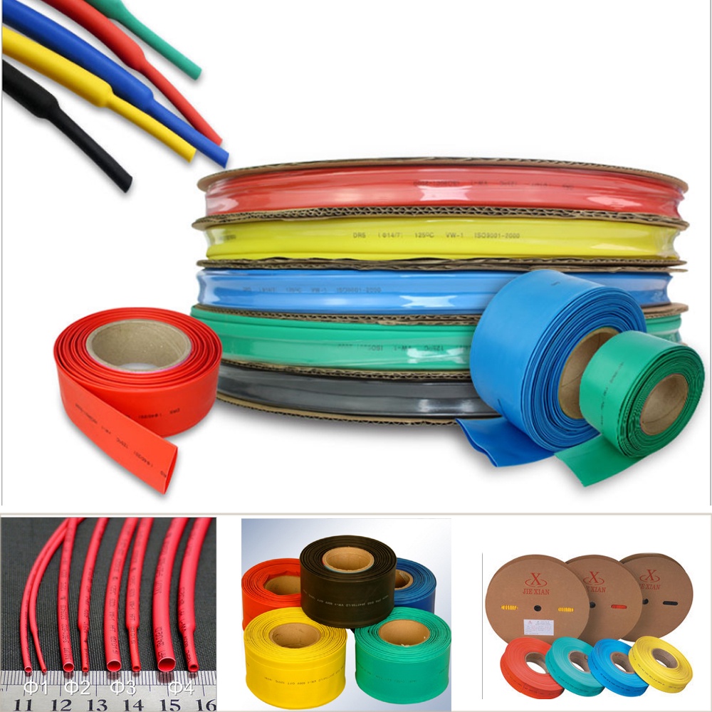 thumbnail interactive-video image 1 of 7-Piece 7-Color 0.8mm Heat Shrink Tubing Kit - 2:1 Ratio For Cables, Wires & DIY Projects 1 of 3