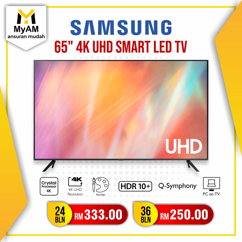 [Installment Plan] Ansuran Mudah Samsung 65 Inch 4K UHD Smart LED TV