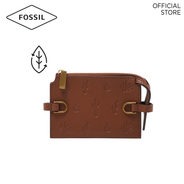 Fossil Kier Brown Card Case SL8205200 | Shopee Malaysia