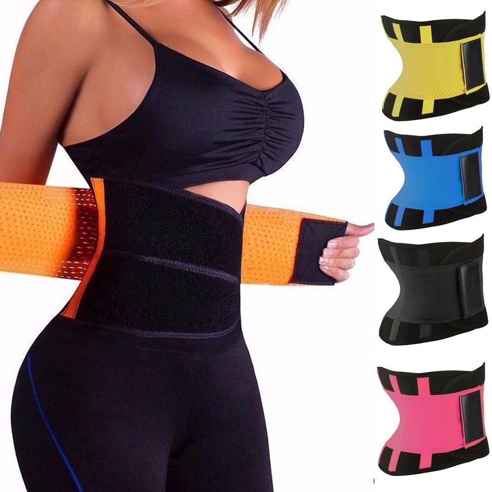 Hot Power Slimming Body Shaper & Waist Trainer Corset Belt - Blue, Shop  Today. Get it Tomorrow!