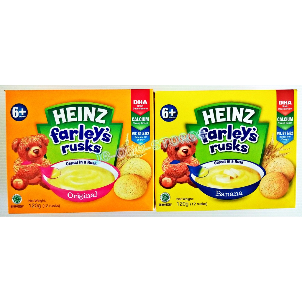 Heinz Farley's Rusks Cereal in a Rusk (6 months) 120g | Shopee Malaysia