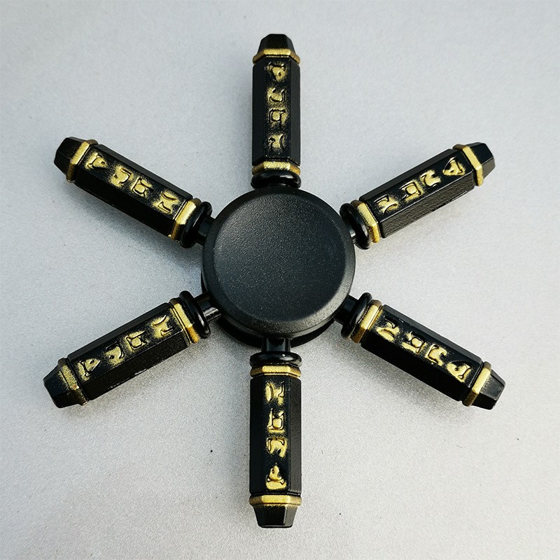 New Zinc Alloy Metal Fidget Spinner Creative Ninja Shuriken Darts Shape ...