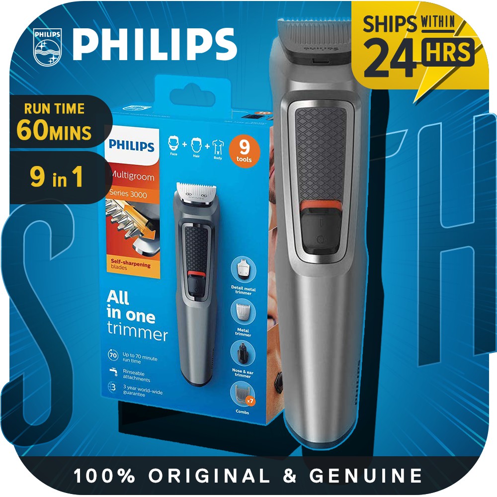 Philips, Multigroom Series 3000 9-in-1 Trimmer