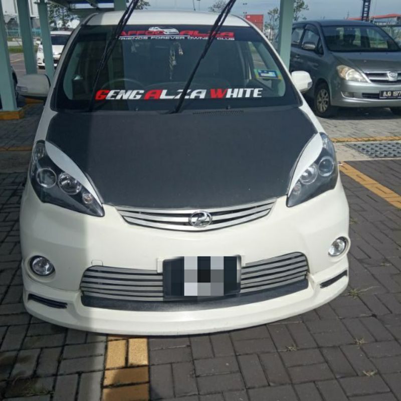 headlamp perodua alza smoke (black base) Shopee Malaysia