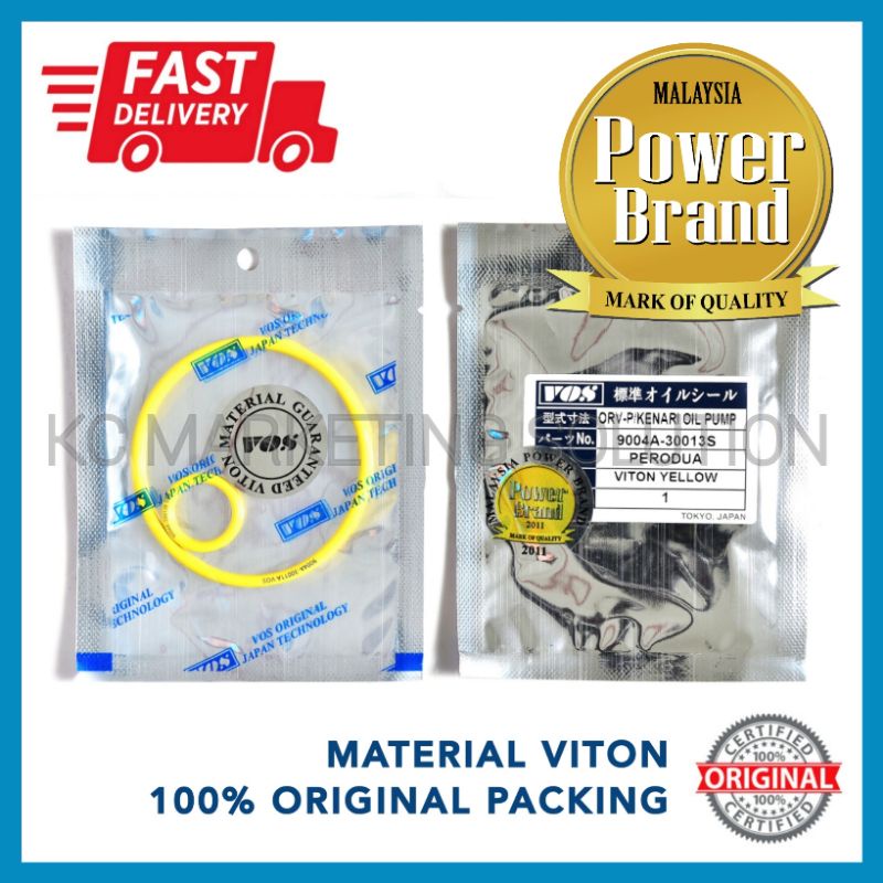 Oil Filter Housing ORing Set (2 Pieces) Kenari / Kelisa / Myvi 1.3 1.5