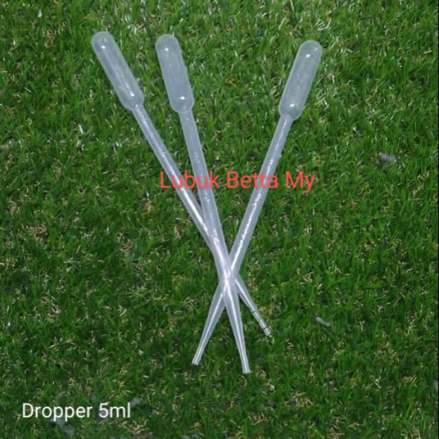 DROPPER UNTUK MAKANAN HIDUP IKAN LAGA / BETTA / GUPPY - MOINA, ARTEMIA ...