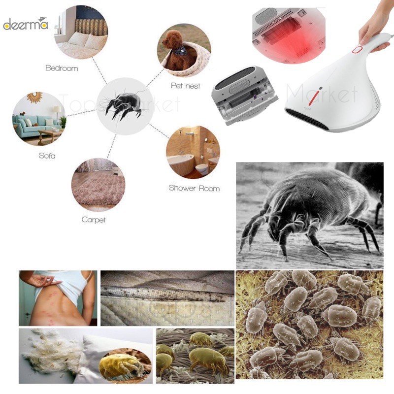 hot style [24h Shipping] Deerma Vacuum Cleaner CM800 Bed Vacuum Dust