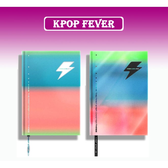 TREASURE THE FIRST STEP : CHAPTER THREE ALBUM CD PHOTOBOOK PHOTOCARD ...