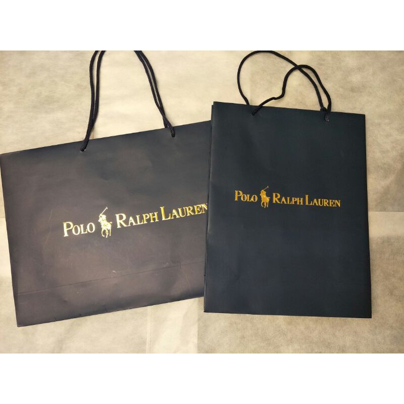 Polo ralph shop lauren paper bag