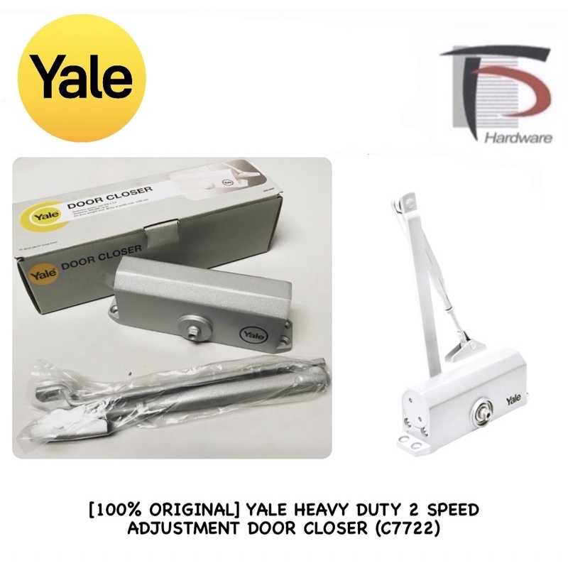 [100 ORIGINAL] YALE HEAVY DUTY 2 SPEED ADJUSTMENT DOOR CLOSER (C7722