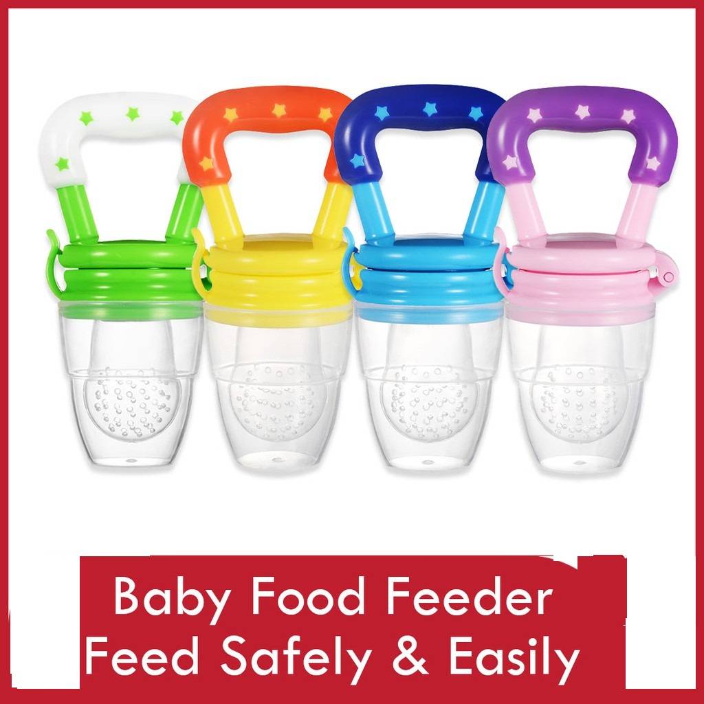 Puting Feeding Set Buah Teether DOT-BUAH Baby Feeder Food Bite Silicon ...