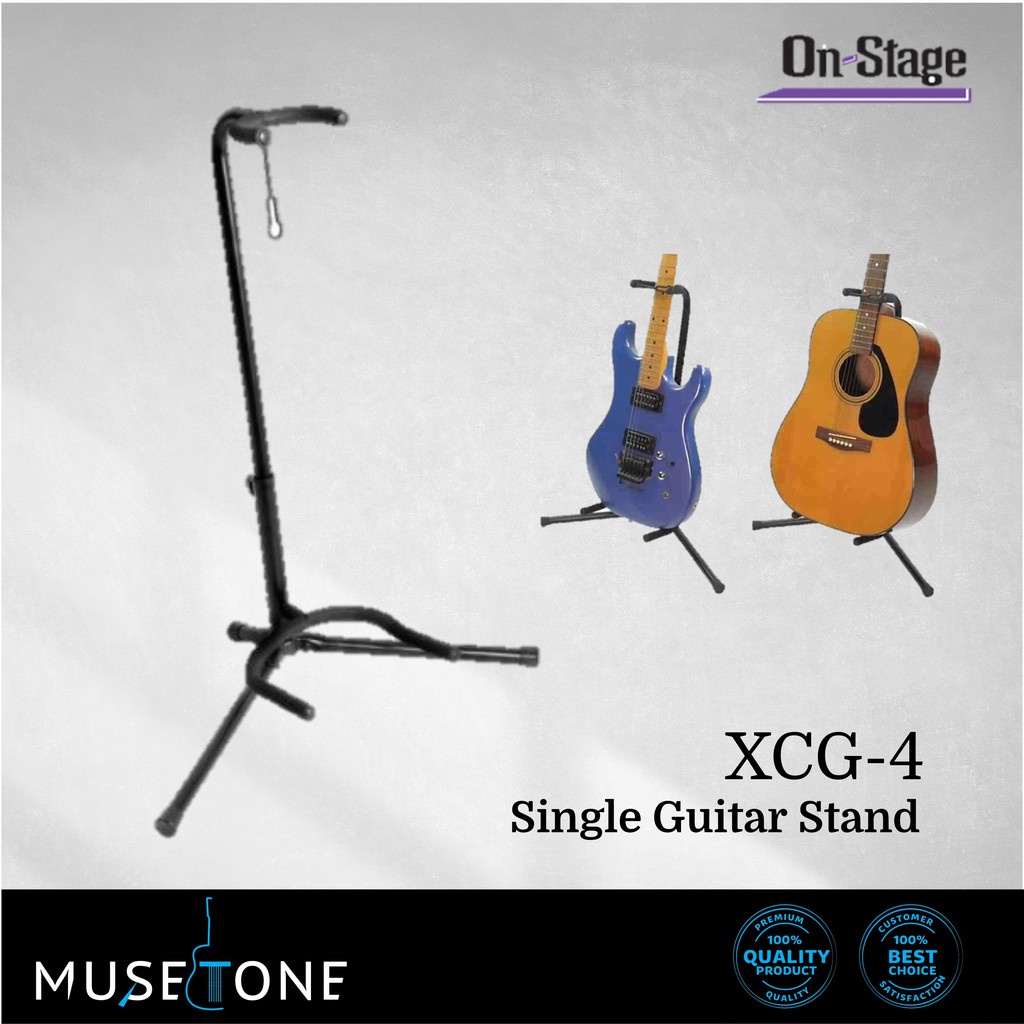 On Stage Single Guitar Stand XCG4 / Gator Single Stand RIGTRSTD1