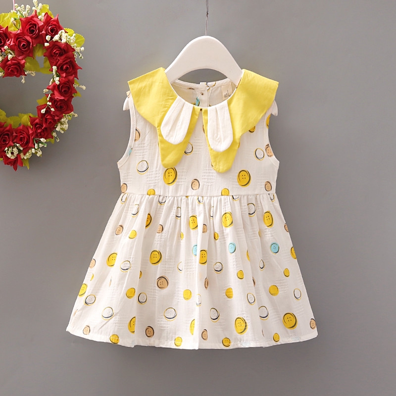 2020 summer female baby dress Korean girl skirt princess dress 8