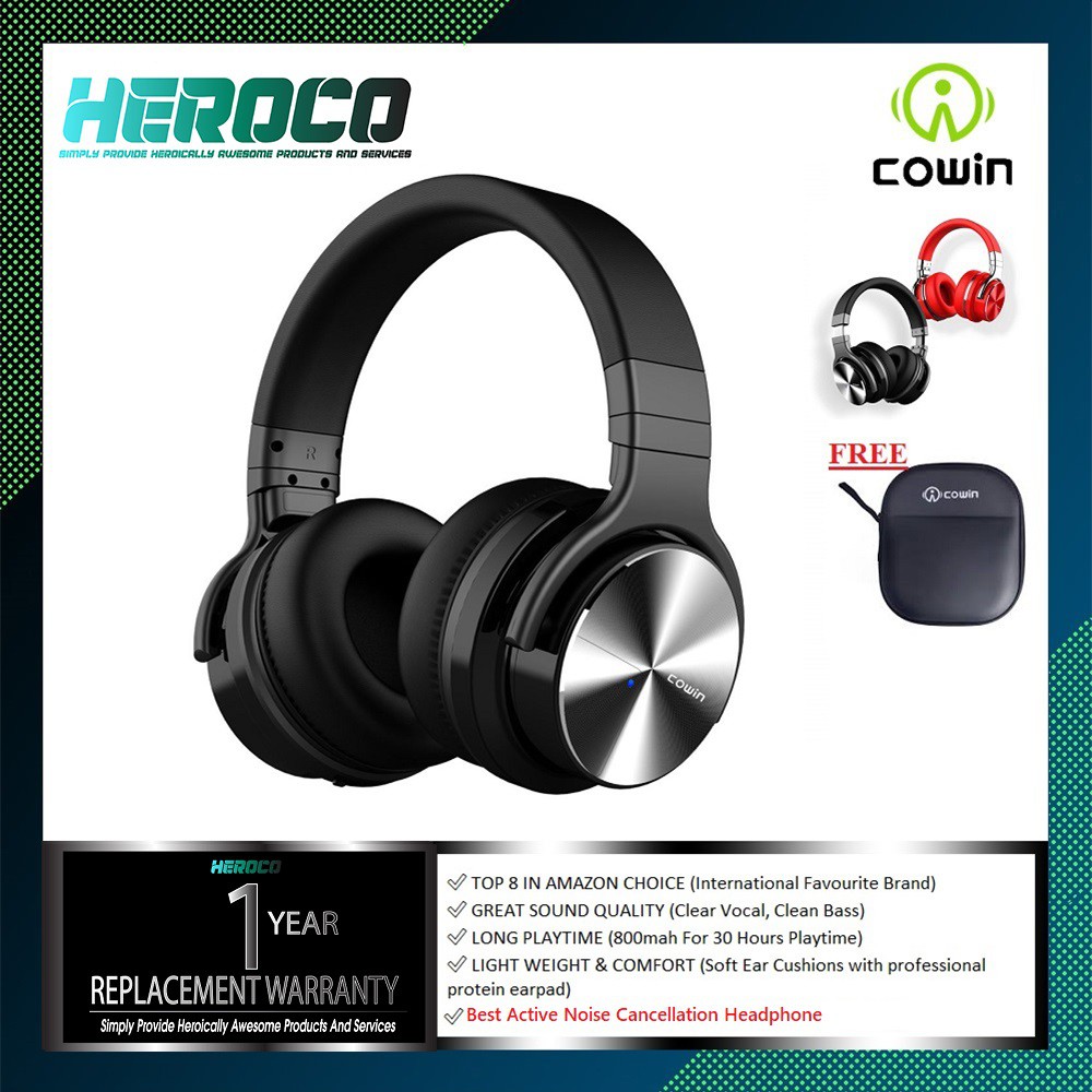 COWIN E7 PRO Active Noise Cancelling Bluetooth Headphone Wireless
