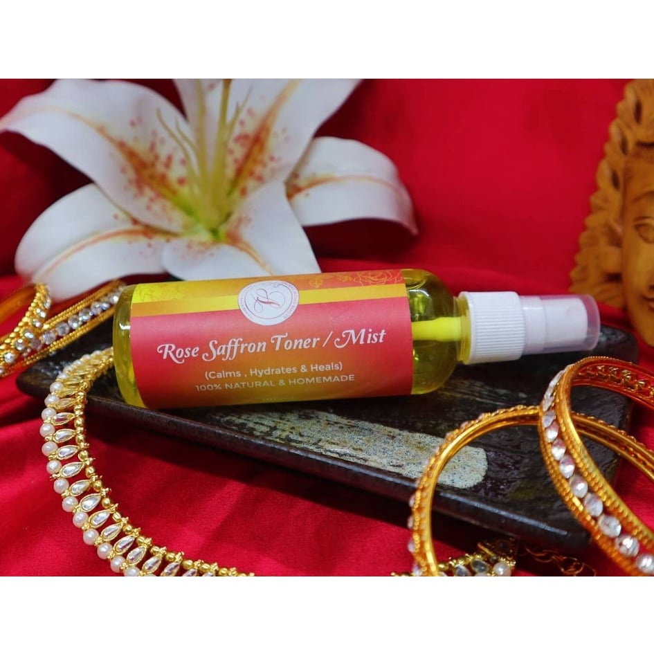 Rose Saffron Toner / Mist (Handmade) Shopee Malaysia