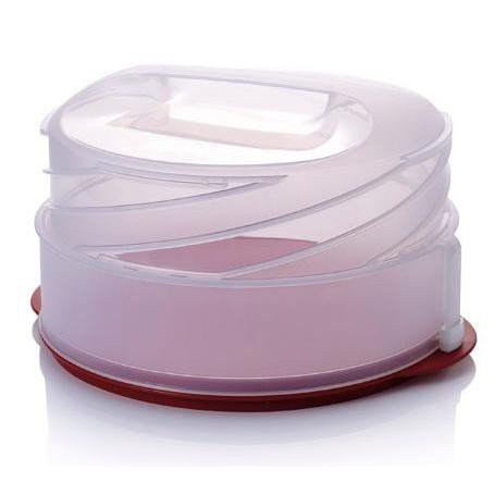 NEW TUPPERWARE EXPANDABLE ROUND CAKE PIE TAKER | Shopee Malaysia