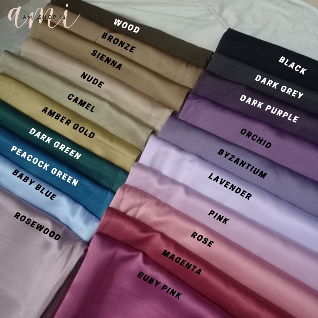 shawl satin matte