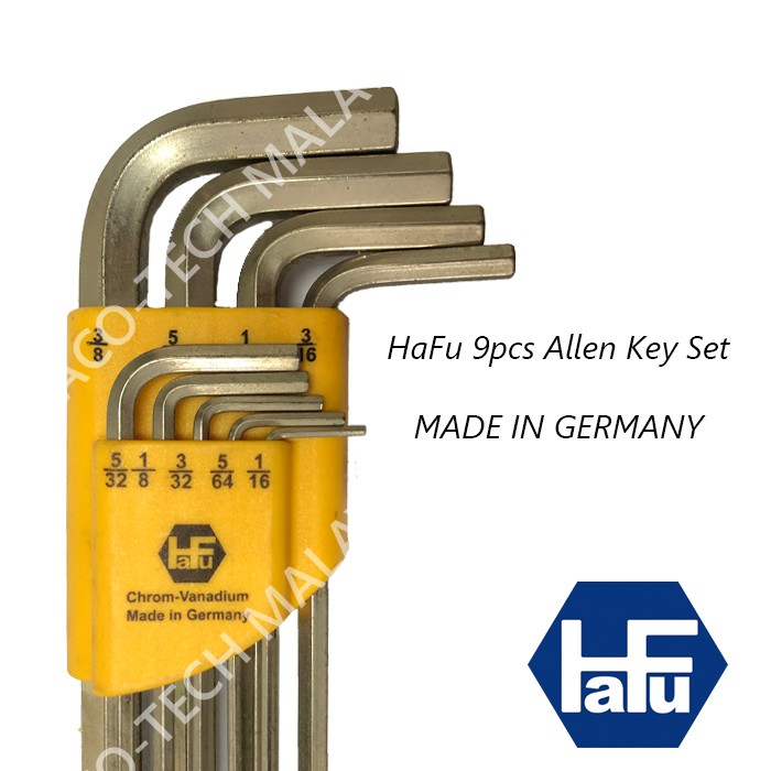 🔥STOCK CLEARANCE🔥 HaFu 9 pcs Extra Long Allen Key Set | Shopee Malaysia