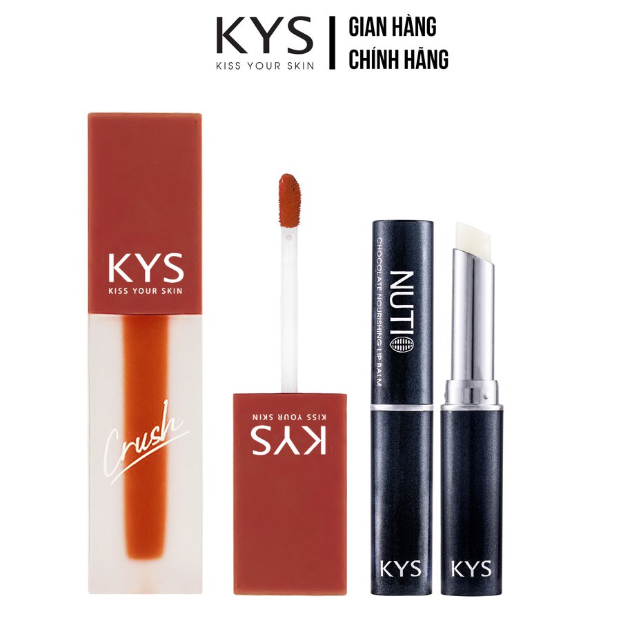 Kys Crush LeadFree chocolate Matte Lipstick Combo And NUTIO Super Soft