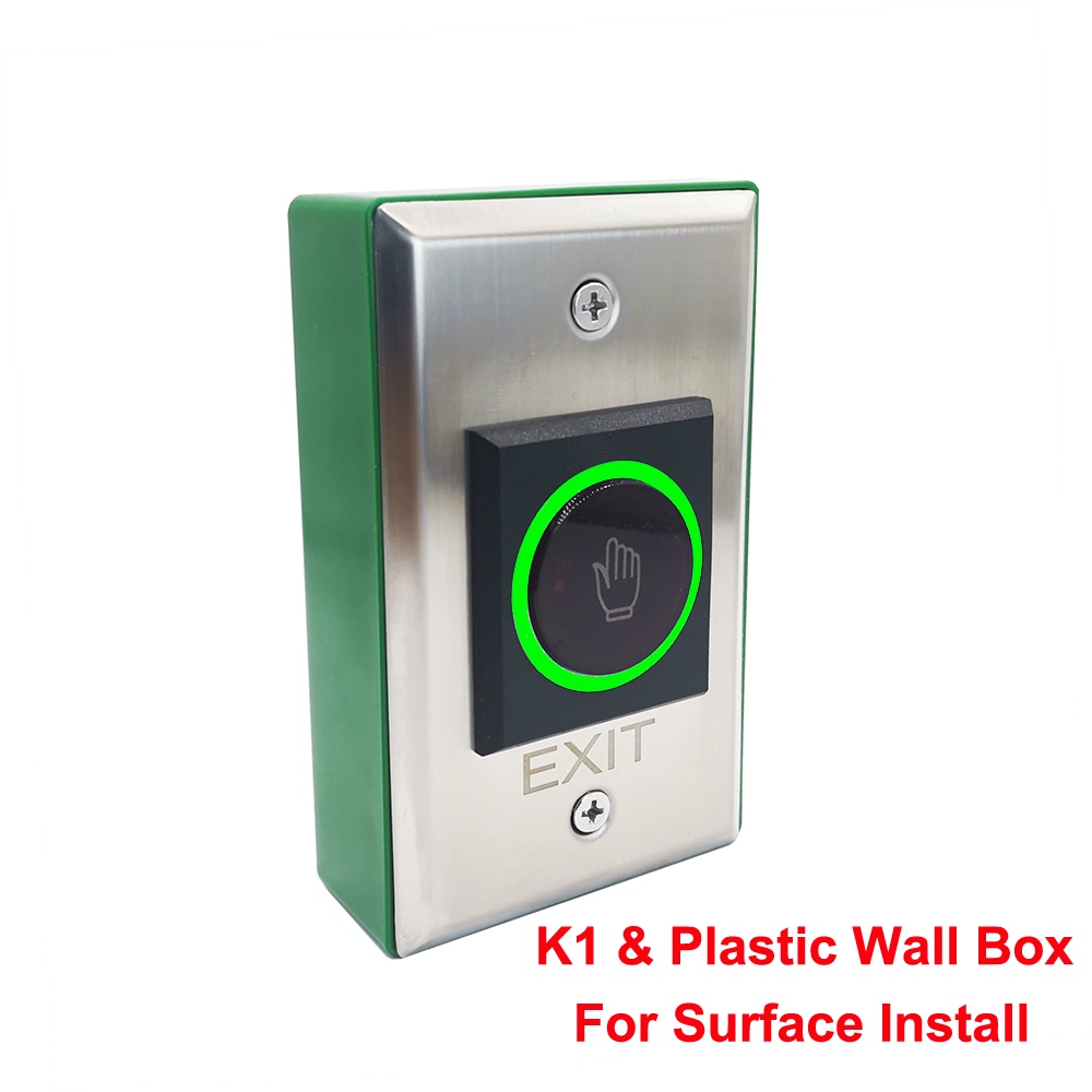 Metal Touchless Door Release Switch IR Contactless Infrared No Touch ...