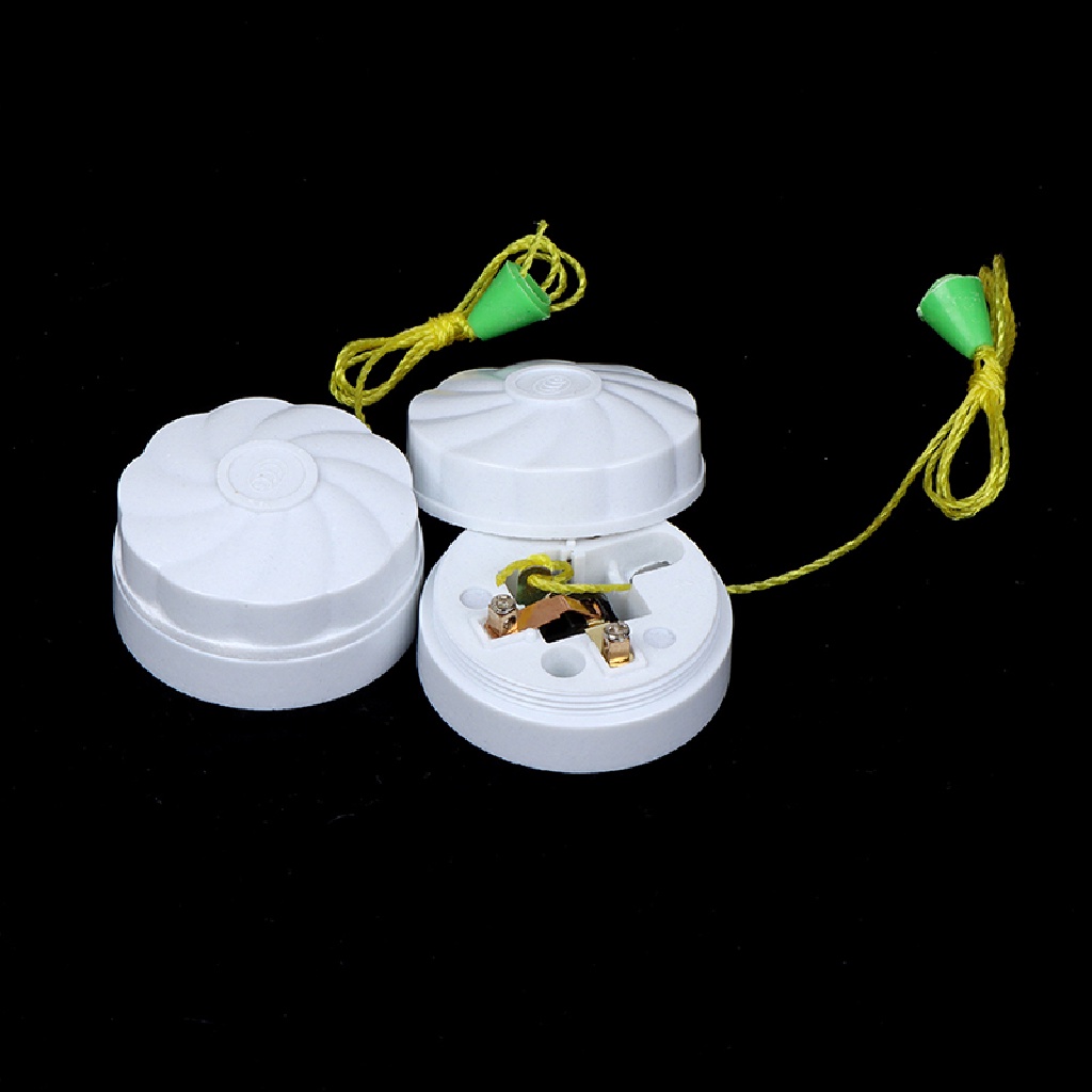 {FCC} 2pcs Wall Light Pull Switch Home Ceiling Fan Lamp Pull Cord