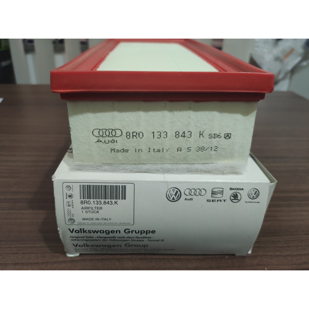 (8R0133843K) AUDI AIR FILTER FOR A4, A5, Q5 | Shopee Malaysia