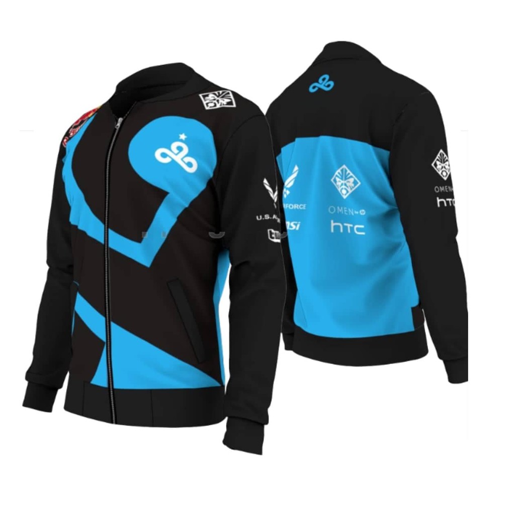 Jacket Cloud9 Astralis Fnatic G2 Team Liquid Navi Tyloo Dota2 CSGO PUBG Shopee Malaysia