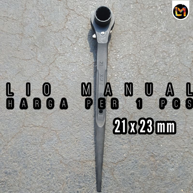 SW-Stahl Ring Spanner Wrench – 21mm X 23mm, 320mm Long, Open-End Design - View #6