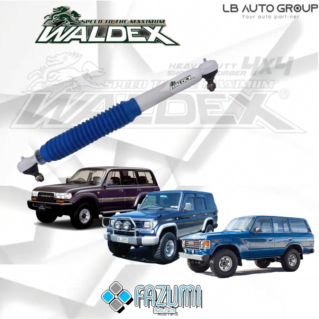 Toyota Land Cruiser HDJ80/ LJ79/BJ60 Waldex Heavy-duty Steering Damper ...
