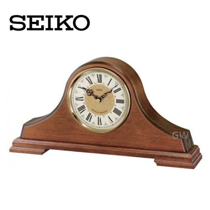 100 ORIGINAL SEIKO Dual Chime Wooden Table Clock QXJ013 QXJ013B