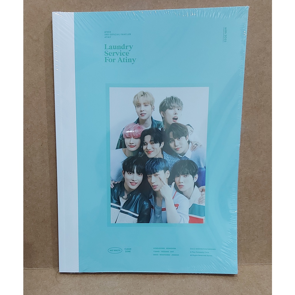 NEOKYO ATEEZ 3RD OFFICIAL FANCLUBKIT ATEEZ 3rd Membership Fan Club KIT Full Set ATINY KPOP KQ