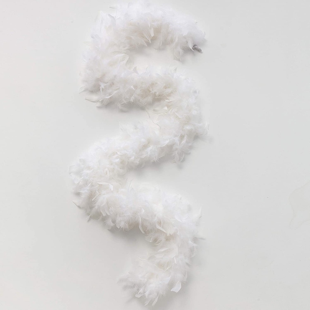 [73 Mall] Gatsby Feathers Boa Handmade Soft Burlesque 1920's Retro