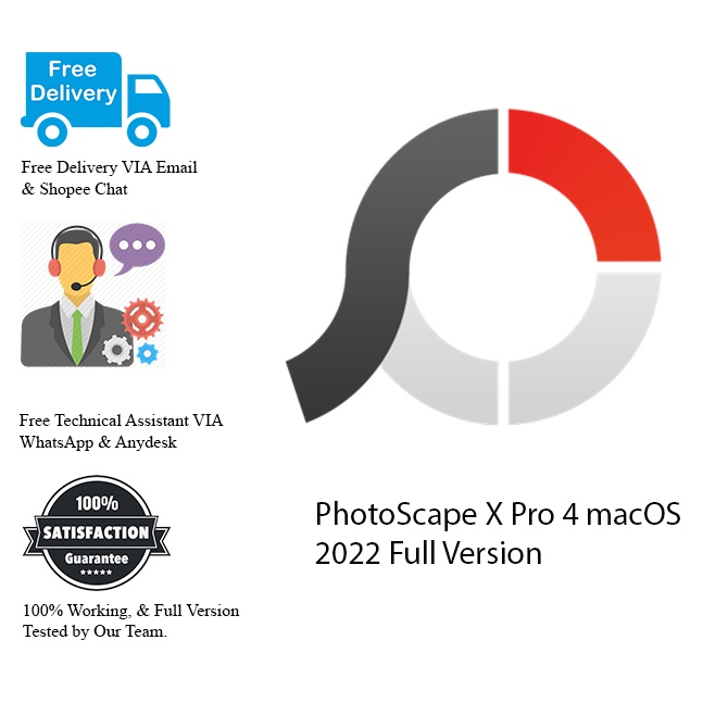 PhotoScape X Pro 4 macOS 2022 Full Version Shopee Malaysia