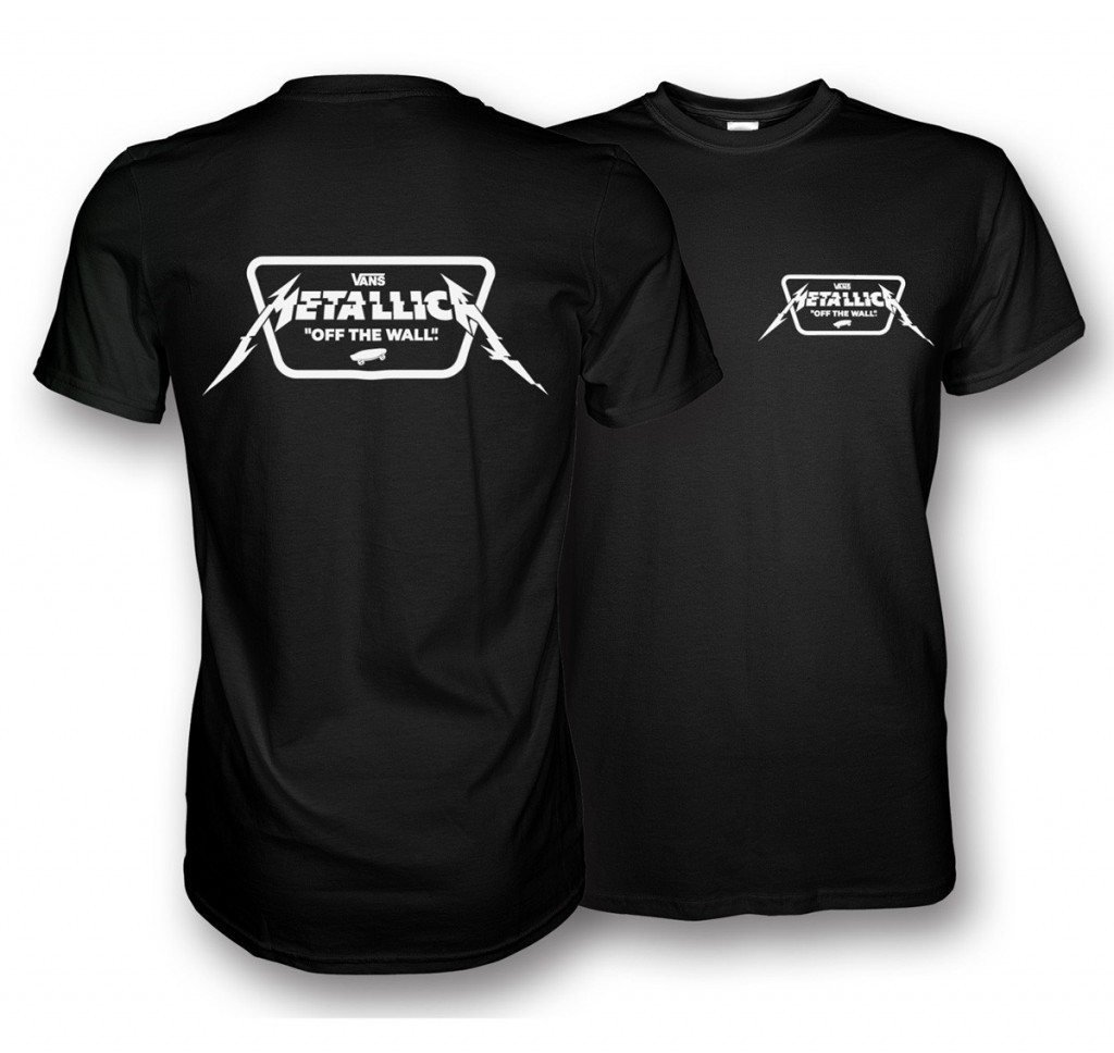 Metallica cheap vans shirt