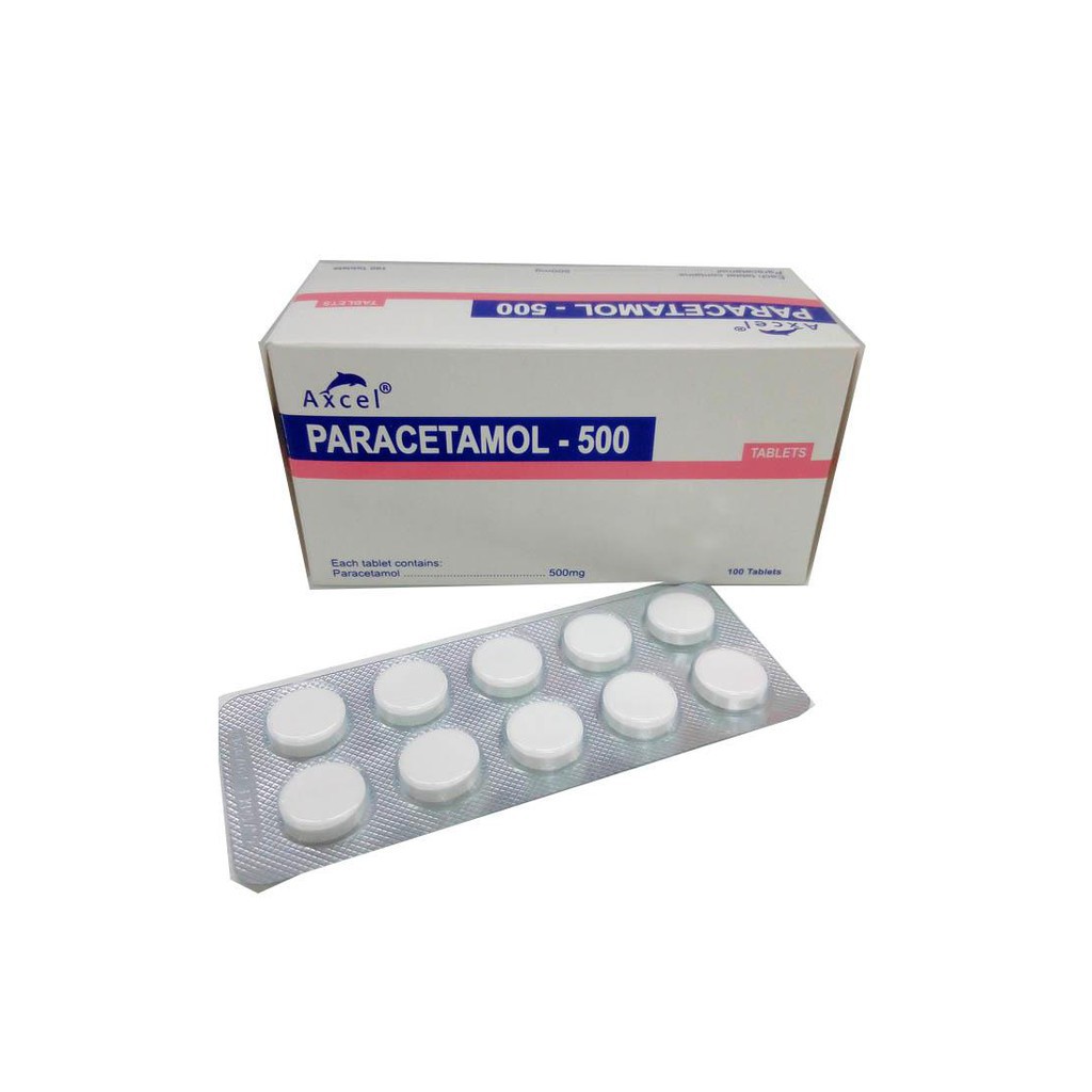 AXCEL PARACETAMOL TABLET 500MG 10'S / STRIP (EXP:10/2030) | Shopee Malaysia