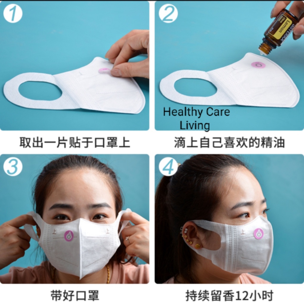 doTERRA & YL Aromatherapy Patch for Face Mask Diffuse Stickers with ...