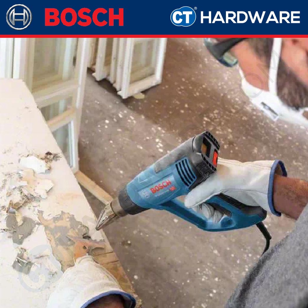  BOSCH GHG 20-63 PROFESSIONAL CORDED HEAT GUN / HOT AIR GUN 2000W Illustration 