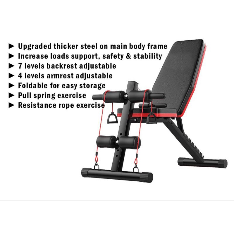 ( SABAH ) Bench Chair Gym Stool Kerusi Gim Body Builder Bina Badan