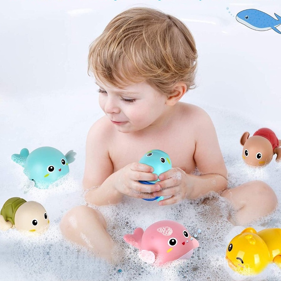 Cute baby discount bath toys