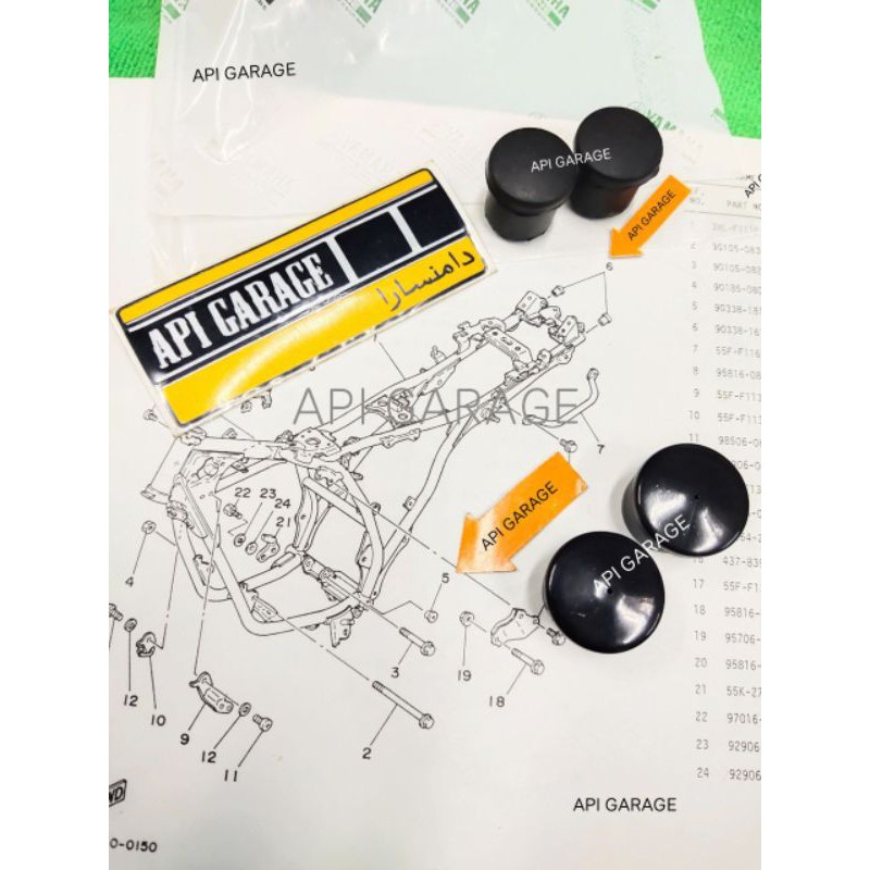 Plug body yamaha rxz atas dan bawah | Shopee Malaysia