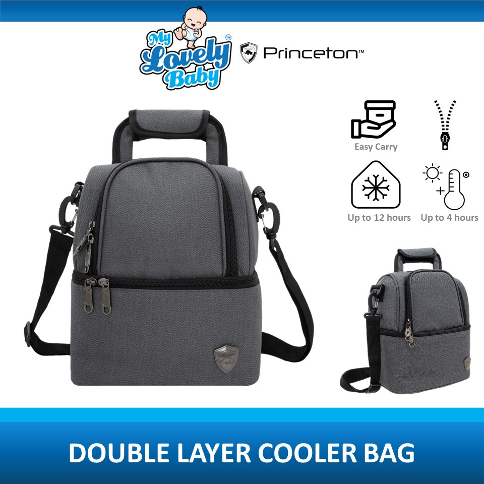 Princeton Double Layer Cooler Bag Double Decker Breast Milk Bottle